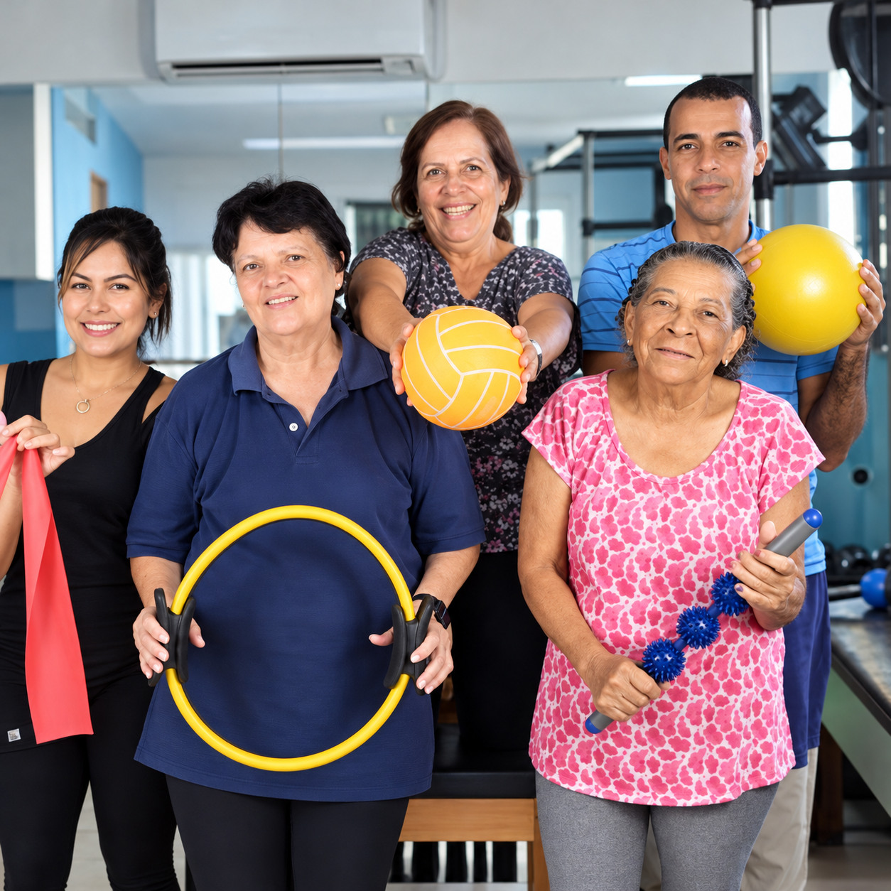 Atividade Pilates no acervo do Aquarius Center